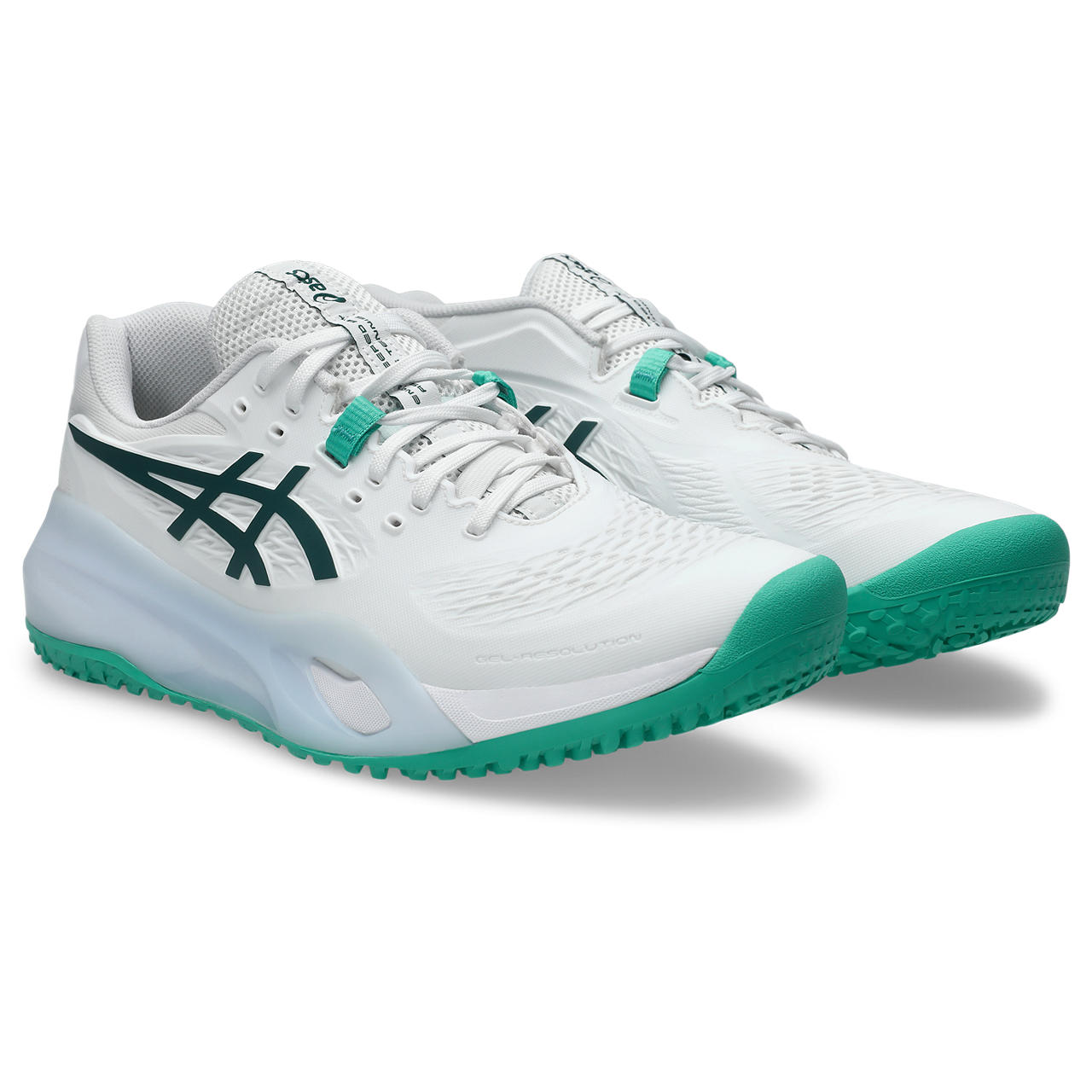 アシックス asics 庭球シューズ メンズ GEL-RESOLUTION 10 OC  ゲルレゾリューション10  オムニ・クレーコート用 1041A502-101
