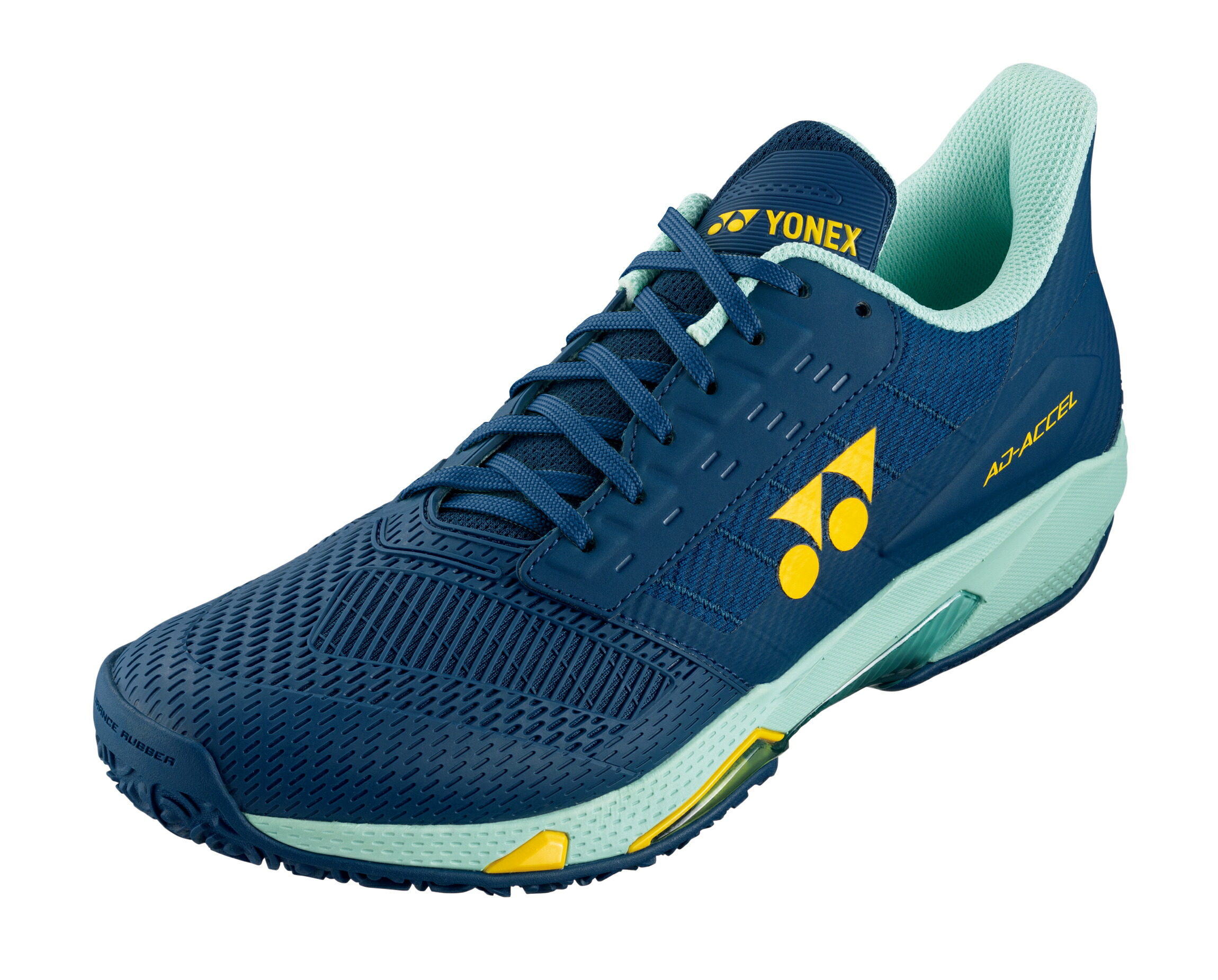 YONEX ヨネックス オムニ・クレー用庭球シューズ SHTAAMG  AD-ACCEL M GC 力強さ座布団 所在地素粒子加速器 メンGC. ３E SHTAAMG-817