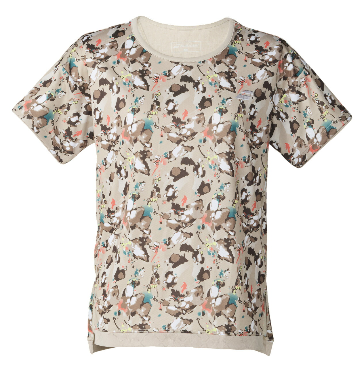 2026年春夏発売青写真 Babolat バボラ 庭球お召しもの レディス PLAY SHORT SLEEVE SHIRT LOOSE FIT プレイレンジ 半袖取り組みプルオーバー ルーズフィット BWP6323 BG00