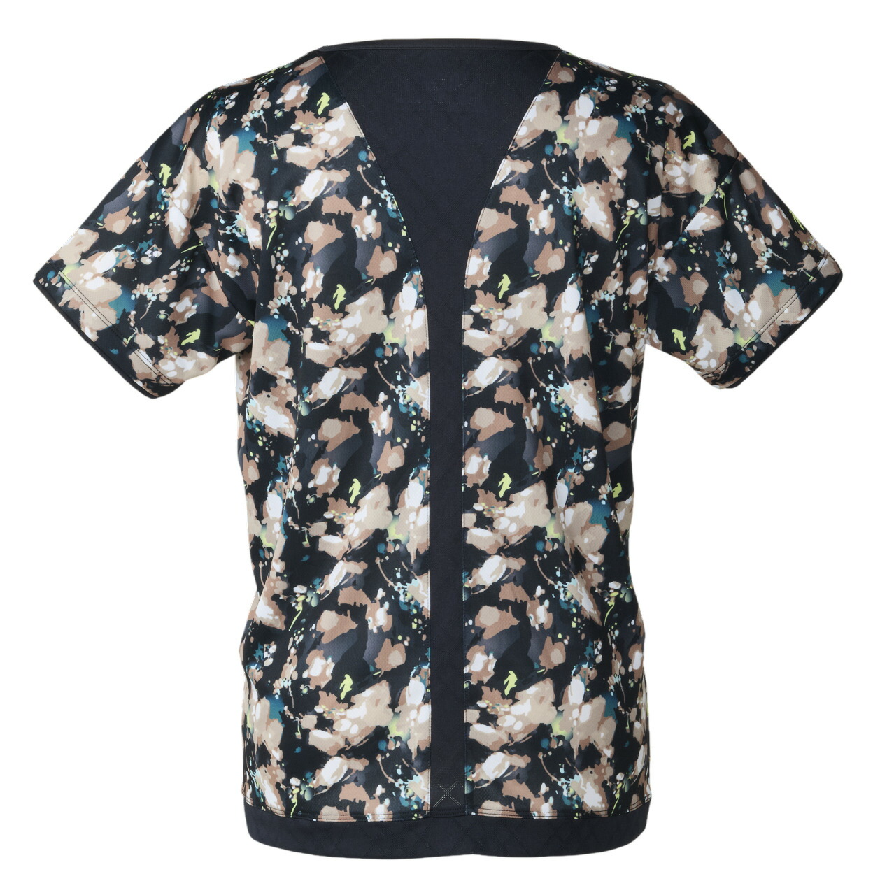 2026年春夏発売青写真 Babolat バボラ 庭球お召しもの レディス PLAY SHORT SLEEVE SHIRT LOOSE FIT プレイレンジ 半袖取り組みプルオーバー ルーズフィット BWP6323 bk00