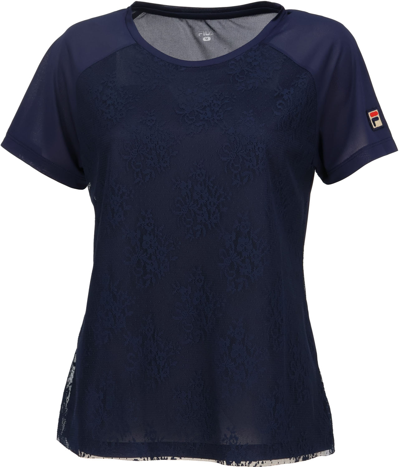 FILA テニスウェア紫色 プリーツデザイン XL FILA フィラ テニスウェア レディース ゲームシャツ EL0001