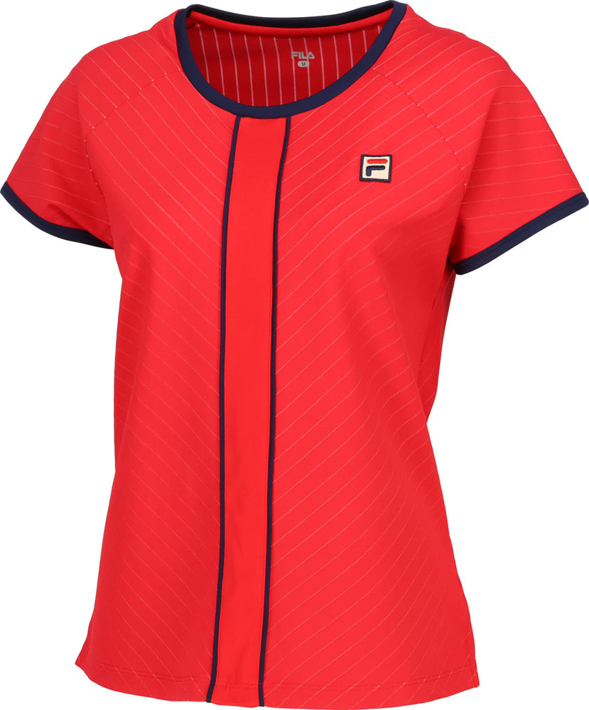 FILA - フィラ テニスウェア シャツMサイズ 楽天市場】フィラ FILA テニスウェア レディス ゲームシャツ