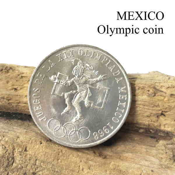 メキシコオリンピック 25ペソ銀貨　1968年 楽天市場】coin-69 メキシコ オリンピック記念銀貨 25 ペソ 1968年
