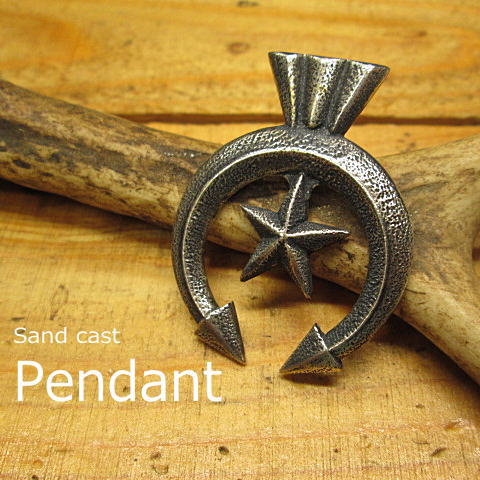 楽天市場】ナジャ ペンダント トップ サンドキャスト【Silver925