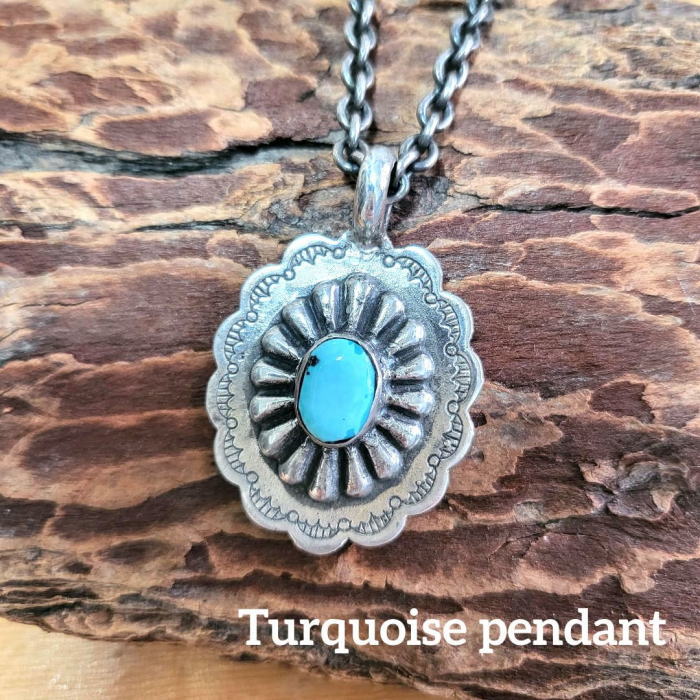 楽天市場】rym-24 スパイダーウェブ ターコイズペンダント 一点物