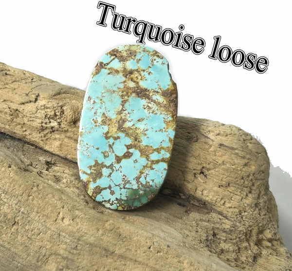 tru-17 ペルシアンターコイズ Prussian Turquoise【イラン】ターコイズ ルース カボション アクセサリー/材料/彫金/コレクション|CROSS