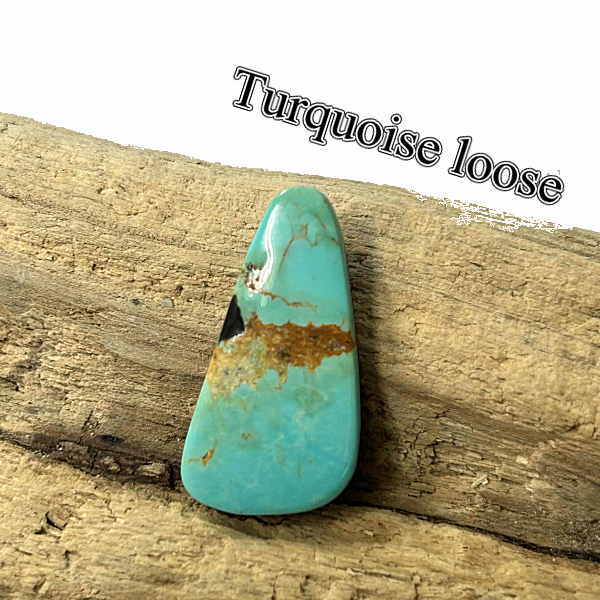 tru-86 ハッチタ 青緑色 ルース  Hachita Turquoise 【ニューメキシコ】青緑色 カボション 付属物/原料品/彫金/寄せあわせ