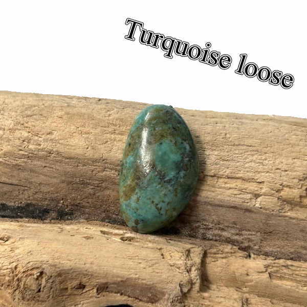 tru-154 ターコイズ ルース Turquoise【産地不明】ターコイズ カボション アクセサリー/材料/彫金/コレクション｜CROSS