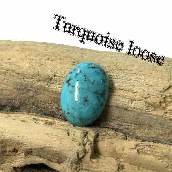 tru-45 ブルーターコイズ パリア犬点火装置  ルース Turquoise【出どころ曖昧模糊たる】青緑色 カボション 佩び物/原料品/彫金/寄せあわせ