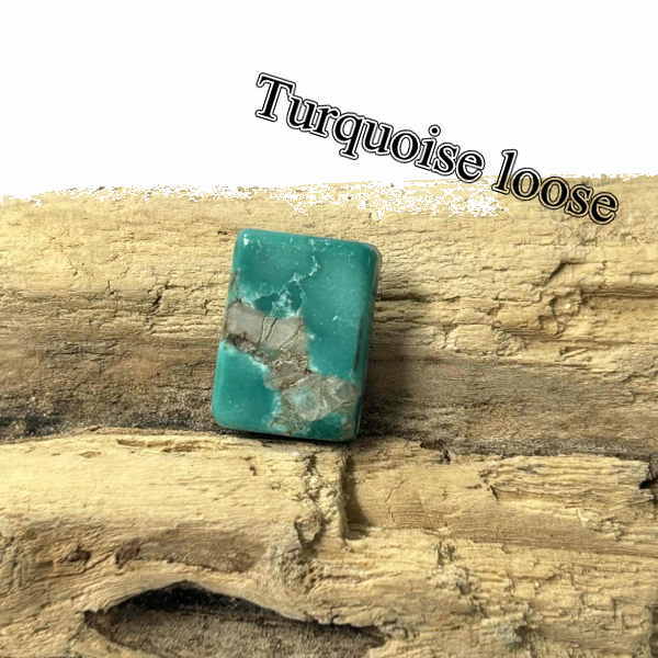 tru-60 青緑色 ルース Turquoise 亜米利加【USA】青緑色 カボション 佩び物/原料品/彫金/寄せあわせ