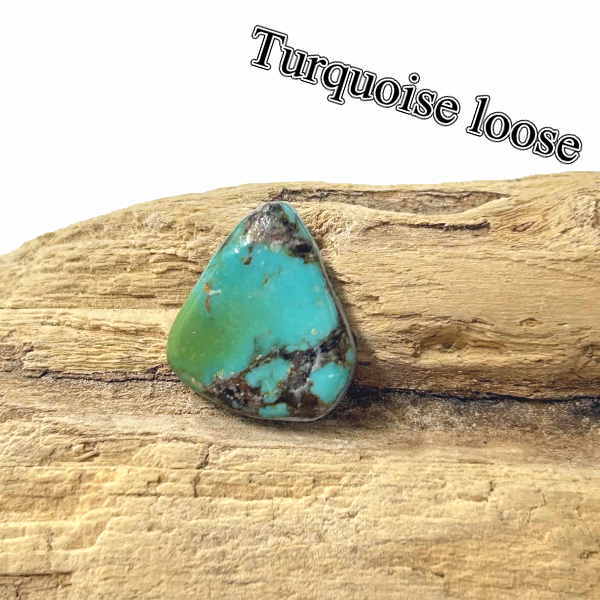 tru-64青緑色 ルース Turquoise 亜米利加【USA】青緑色 カボション 佩び物/原料品/彫金/寄せあわせ