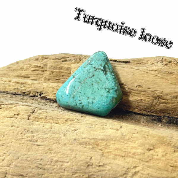 tru-65青緑色 ルース Turquoise 亜米利加【USA】青緑色 カボション 佩び物/原料品/彫金/寄せあわせ