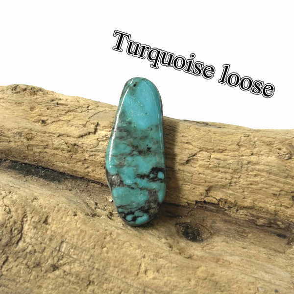 tru-72ターコイズ ルース Turquoise アメリカ【USA】ターコイズ カボション アクセサリー/材料/彫金/コレクション｜CROSS