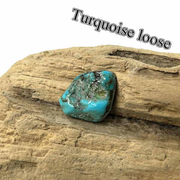 tru-76ターコイズ ルース Turquoise アメリカ【USA】ターコイズ カボション アクセサリー/材料/彫金/コレクション