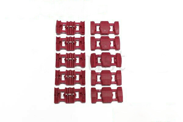 【専用出品】3M エレクトロタップ 10セット エレクトロタップ 5個セット CL-2218T 赤 JST 中継接続用コネクタ CL