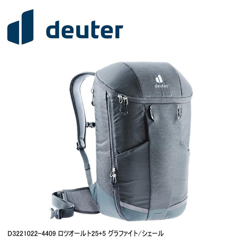 deuter ドイター D3221022-4409 ロツオールト25+5 グラファイト/シェール バックパック 鞄 リュック アウトドア｜サイクルロード
