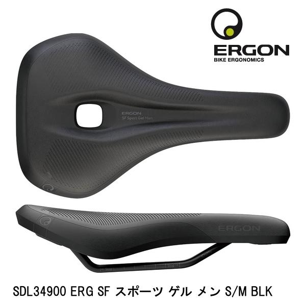 ERGON エルゴン SDL34900 ERG SF スポーツ ゲル メン S/M BLK 自転車用 サドル