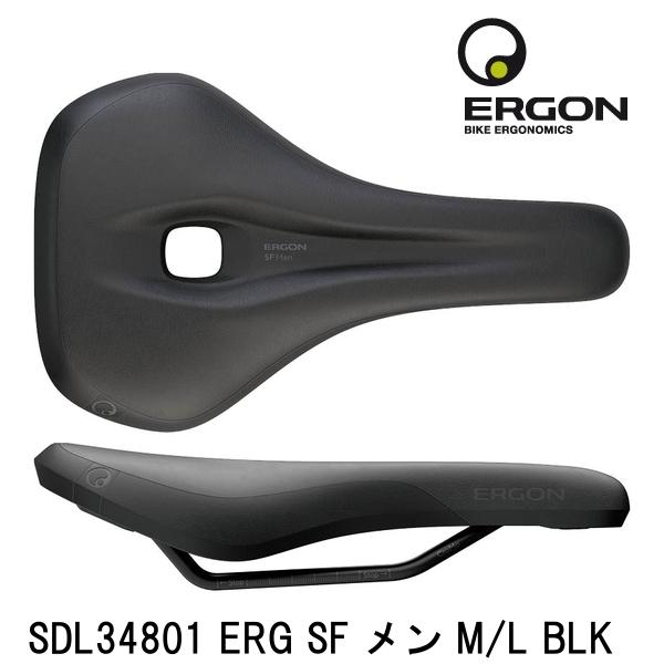 ERGON エルゴン SDL34801  ERG 空想科学小説 メン M/L BLK 銀輪用 サドル
