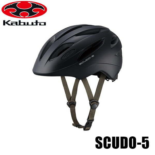 OGK オージーケー スクード-5(SCUDO-5) 安全帽 (57-59糎) 引っ敷き黒いこと 銀輪安全帽