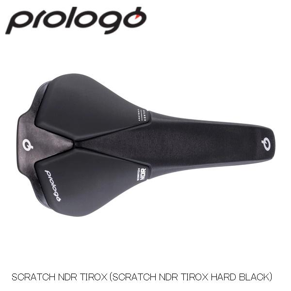 prologo 労働者階級ロゴタイプ SCRATCH NDR TIROX (SCRATCH NDR TIROX HARD BLACK) 銀輪用 サドル