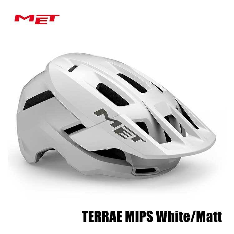 MET メット TERRAE MIPS White/Matt MTB ヘルメット 11,430円