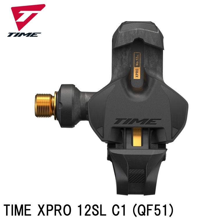 TIME 一時停止 TIME XPRO 12SL C1 (QF51) 銀輪 ビンディングペダル