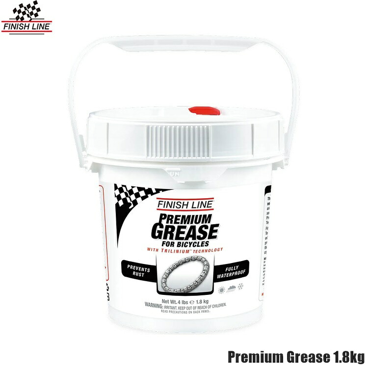 FINISHLINE 為し終わる伝達ルート Premium Grease 割り増し金 潤滑油 1.8kg 壜 銀輪 油絵の具 木目細か 防錆 TOS15202 メンテナンス-自転車・サイクリング-自転車用オイル
