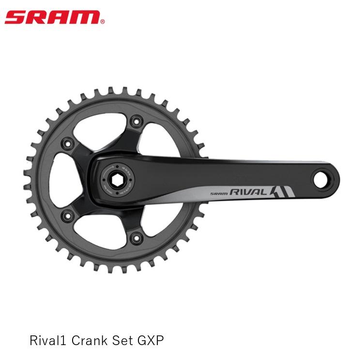 希少 SRAM RIVAL クランク シルバーポリッシュ PCD110 GXP SRAM Rival 1 GXP Crankset - Bike