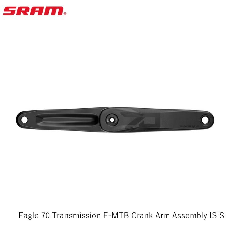 SRAM ゲットー Eagle 70 Transmission E-MTB Crank Arm Assembly ISIS 銀輪 スターター手 自転車・サイクリング-自転車用パーツ