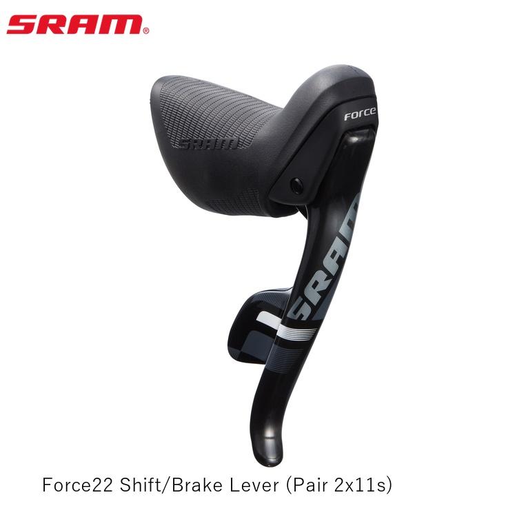 SRAM ゲットー Force22 Shift/Brake Lever (Pair 2x11s) 銀輪 うち切り生き肝