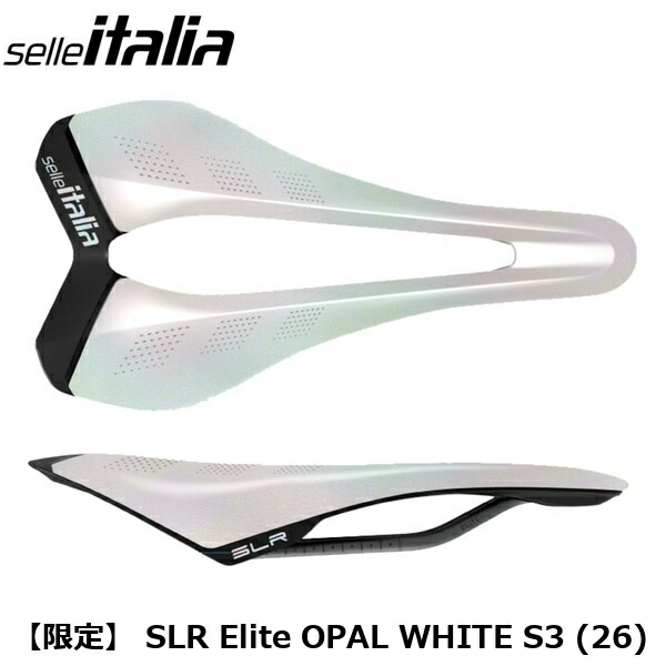 selleITALIA セライタリア 【制限事項】 SLR Elite OPAL WHITE S3 (26) 銀輪用 サドル