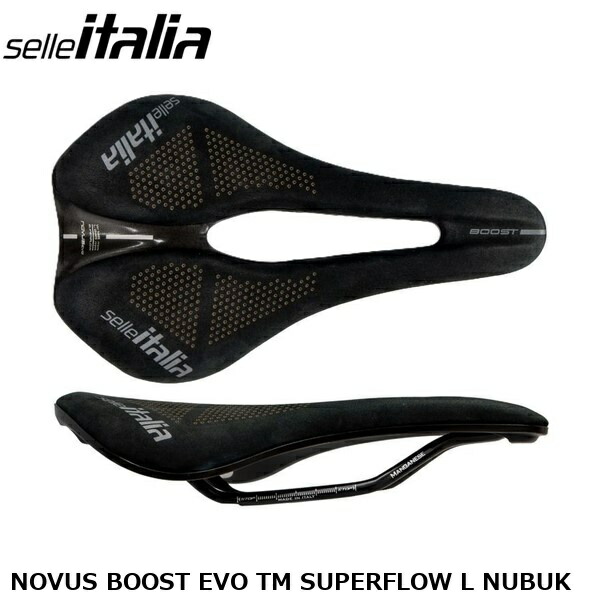 selleITALIA セライタリア NOVUS BOOST EVO TM SUPERFLOW L NUBUK 自転車用 サドル