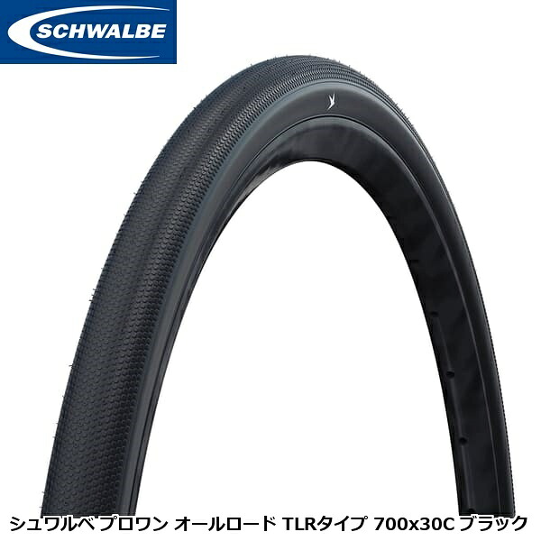 SCHWALBE シュワルベ シュワルベ プロワン オールロード TLRタイプ 700x30C ブラック チューブレスタイヤ 自転車｜サイクルロード