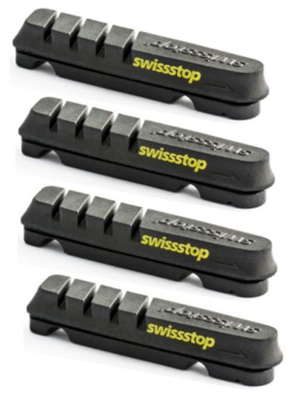 【取り寄せ商いもの】 SWISS STOP FLASH EVO BLACK PRINCE  for Shimano / Sram （ 炭素リム用ブレキシュー シマノダイレクトマウント相応う ） スイス連邦立ちふさがる フラッシュエボブラックプリンス シマノ/ゲットー相応う SWISSSTOP