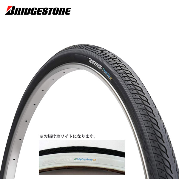 楽天市場】BRIDGESTONE ブリヂストン Eマイティロード WO 26x1-1/2 タイヤ2本＋チューブ2本セット カラー：ホワイト 電動 アシスト自転車向けタイヤ E Mighty Road EMR26WB F272512 P7249 : サイクルロード