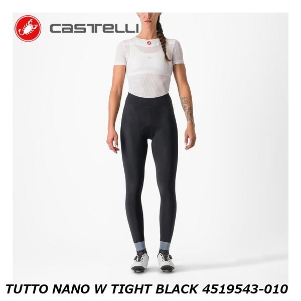 CASTELLI カステリ TUTTO NANO W TIGHT BLACK 4519543-010 レーサーズボン下
