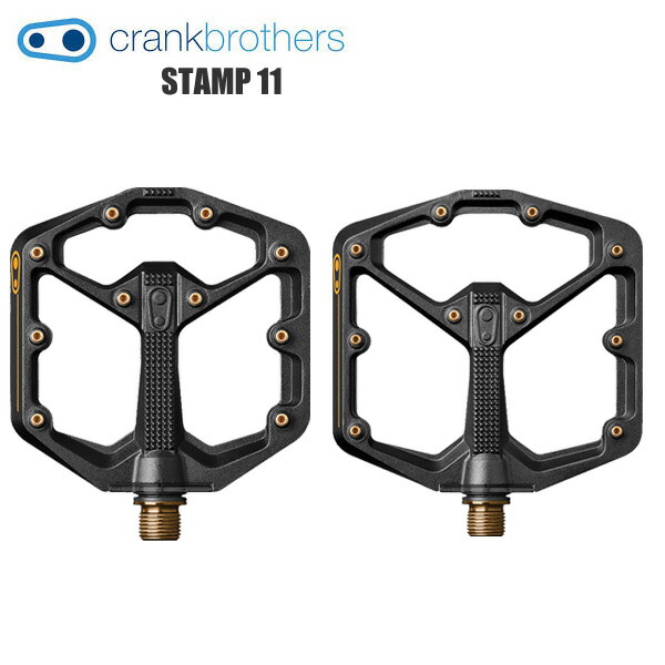 CRANK BROTHERS クランクブラザーズ ペダル 消し印 11 STAMP 11 エンデューロ オール牟礼 銀輪