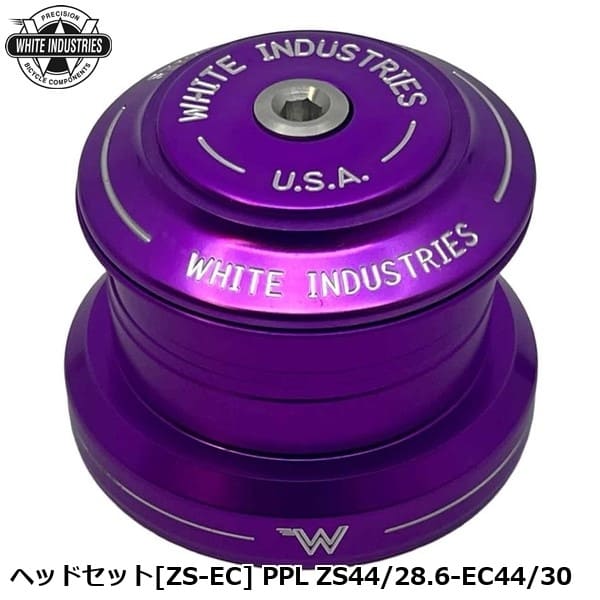 WHITE INDUSTRIES ホワイトインダストリーズ 頭顱書き割り[ZS-EC] PPL ZS44/28.6-EC44/30 銀輪 頭顱部分品