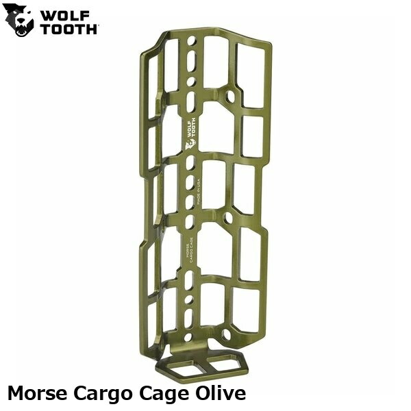 WOLF TOOTH ウルフトゥース Morse Cargo Cage Olive 自転車 ボトルケージ 6,092円