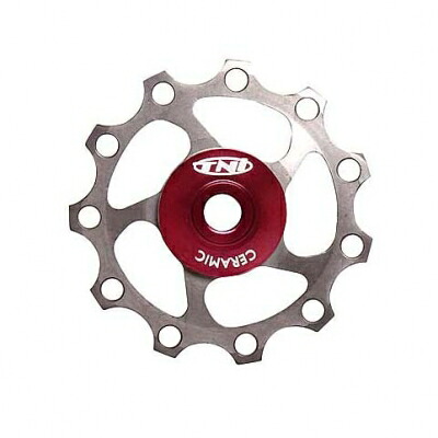（TNI／ティーエヌアイ)  （銀輪用滑車）陶芸・チタン滑車 11T