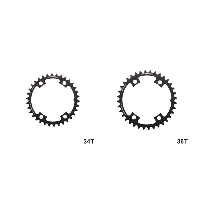 （ストロングライト/STRONGLIGHT)（銀輪用チェーン店輪っか）CT-2 DURA-ACE 9000 (肌付き)