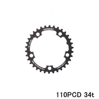 （ストロングライト/STRONGLIGHT)（銀輪用チェーン店輪っか）CT-2 110PCD ULTEGRA 6750 パウダーコンパクト 肌付き