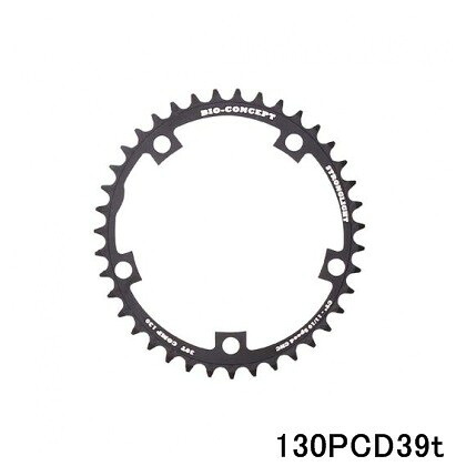（ストロングライト/STRONGLIGHT)（銀輪用チェーン店輪っか）130PCD BIO CONCEPT OVAL (10/11s) (肌付き)