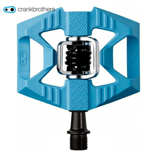 CrankBrothers クランクブラザーズ ペダル ダブルショット1 ブルー/ブラック 自転車 ペダル MTB マウンテンバイク｜サイクルロード