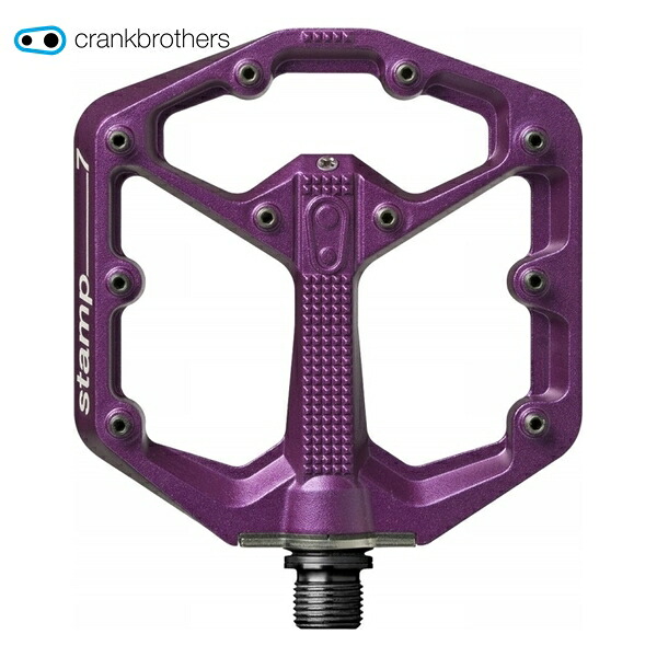 CrankBrothers クランクブラザーズ ペダル スタンプ7 S リミテッドカラー パープル 自転車 ペダル MTB マウンテンバイク｜サイクルロード