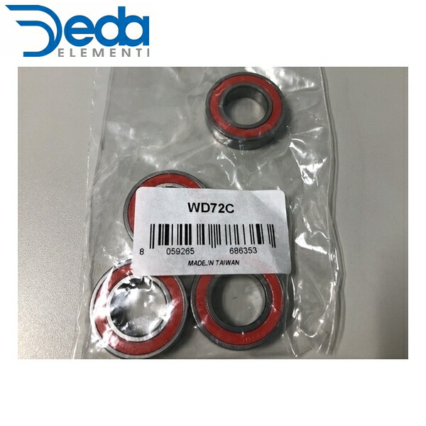 DEDAELEMENTI デダエレメンティ ハブ セラミックベアリング 28x15x7mm 28x15x7mm D72C バラ売 ホイール 自転車｜サイクルロード