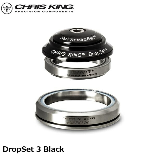 CHRISKING クリスキング DropSet 3 Black 銀輪 頭顱部分品