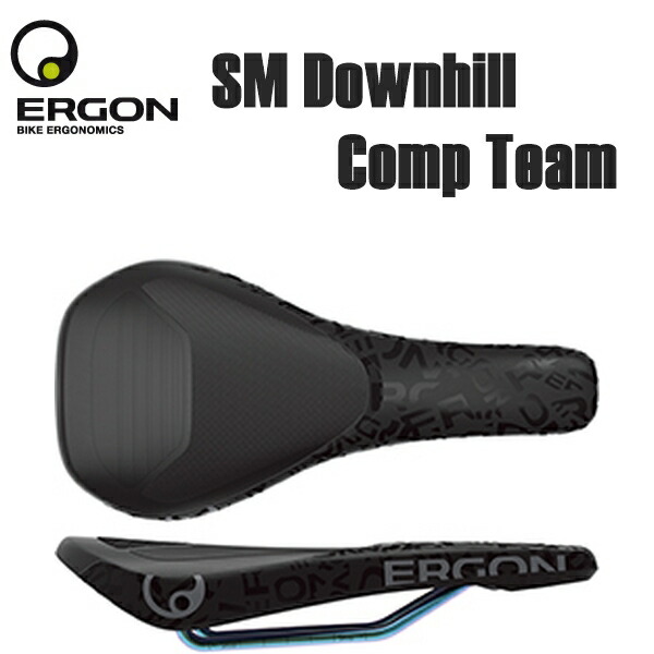 ERGON エルゴン SDL34201 SM ダウンヒル コンプ チーム/オイルスリック SM Downhill Comp Team 自転車用 サドル