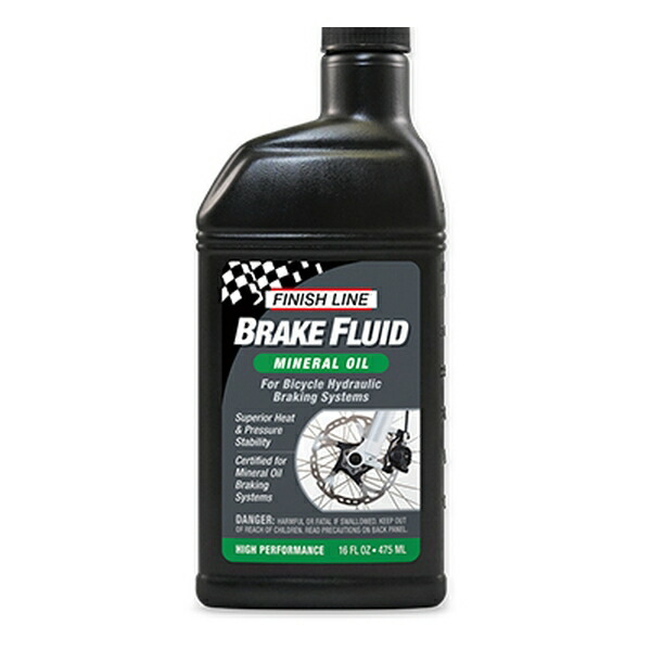 【楽天市場】FINISHLINE フィニッシュライン TOS09801 ブレーキ フルード (ミネラル オイル) 475ml ボトル