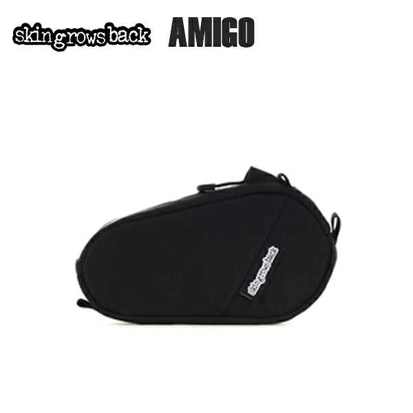 skingrowsback スキングローズバック AMIGO BLACK トップチューブバッグ 自転車 かばん